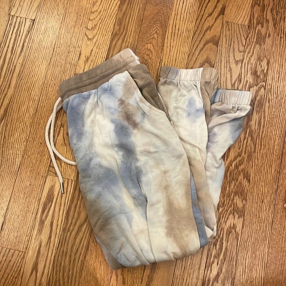 Light Blue/taupe Joggers